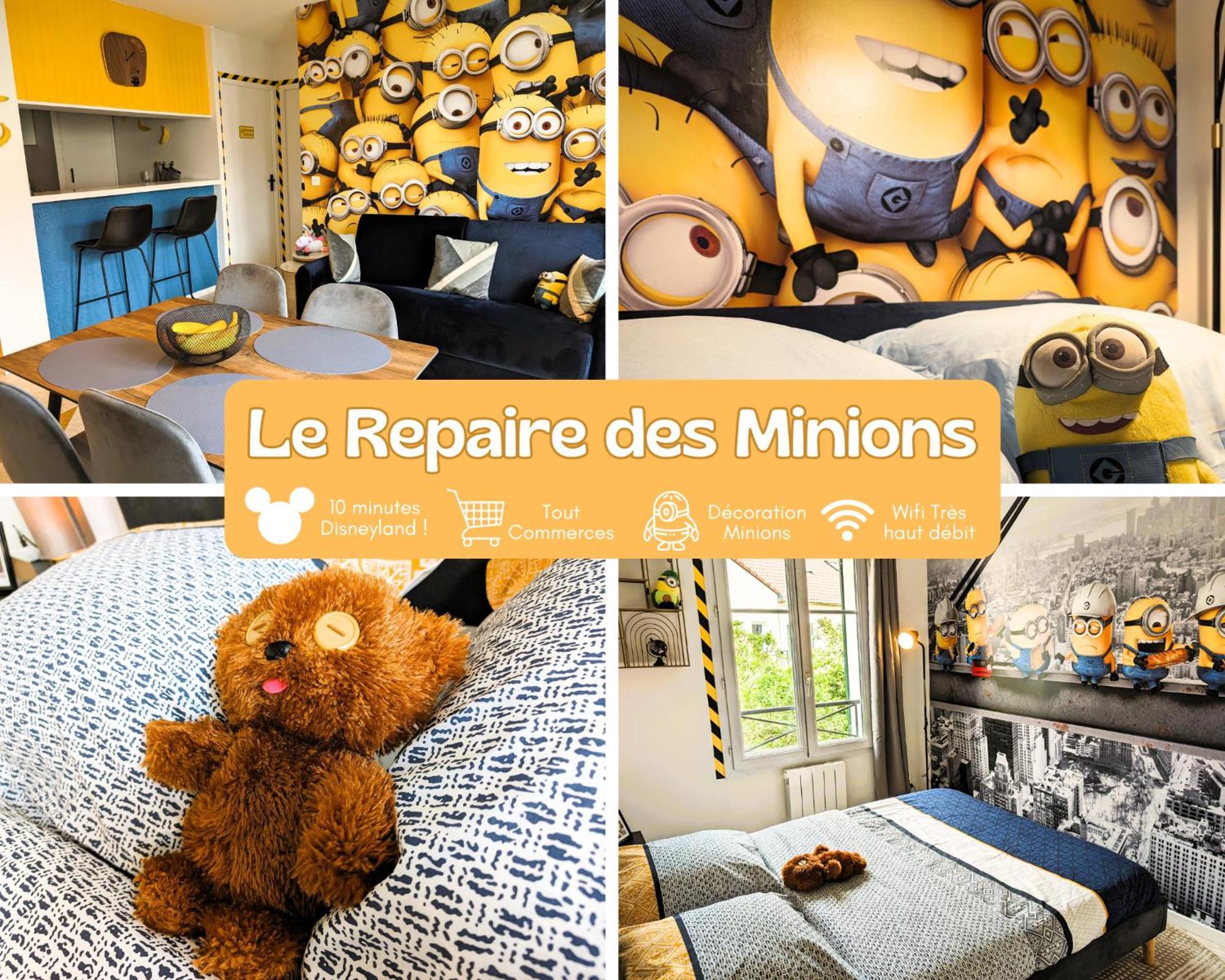 Le Repaire Des Minions - 10' Disney - Familial Bailly-Romainvilliers Dış mekan fotoğraf