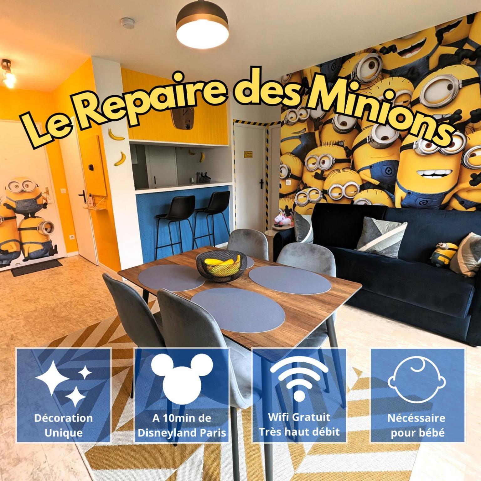 Le Repaire Des Minions - 10' Disney - Familial Bailly-Romainvilliers Dış mekan fotoğraf